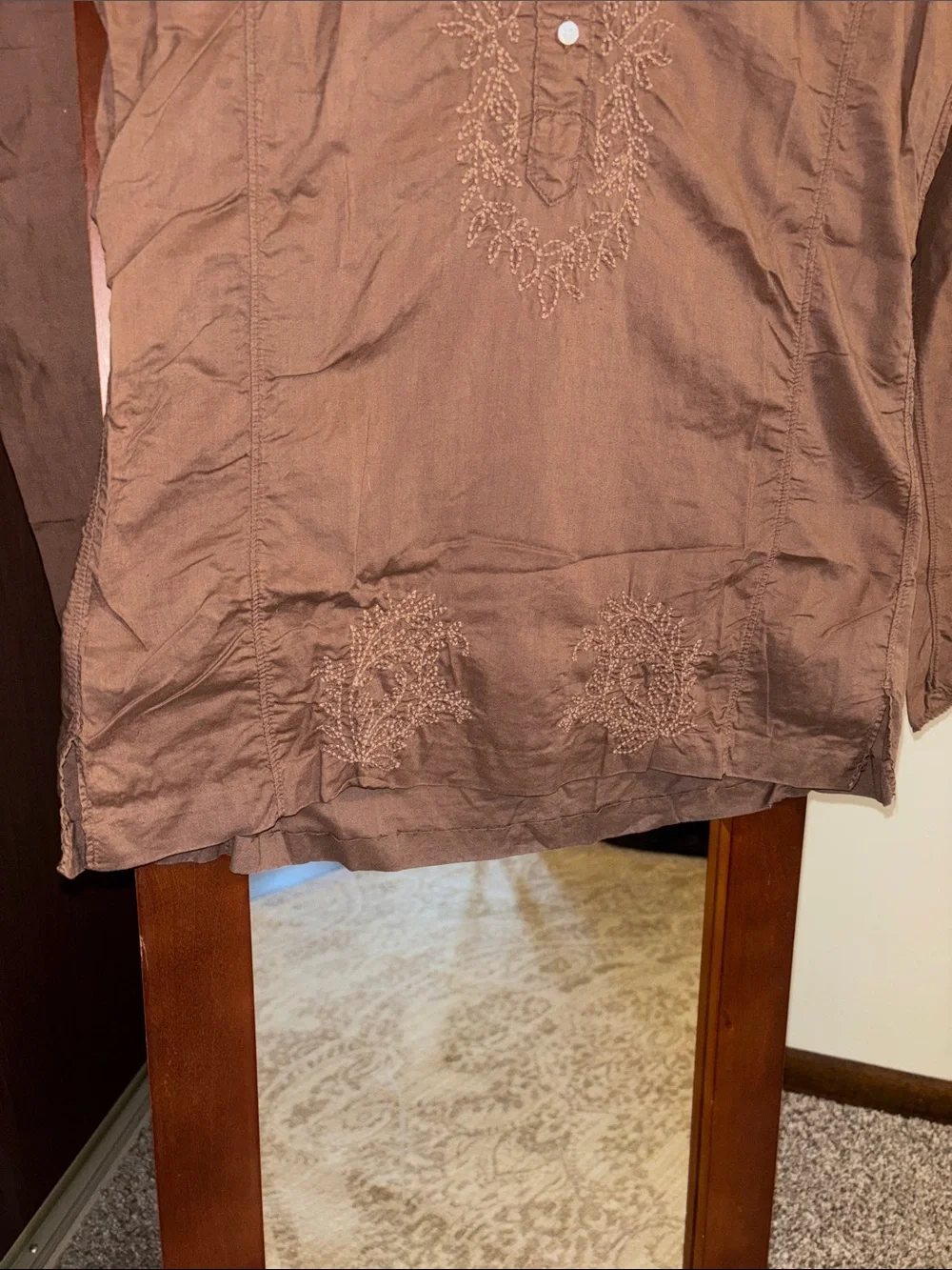 J. Crew Brown Long Sleeve